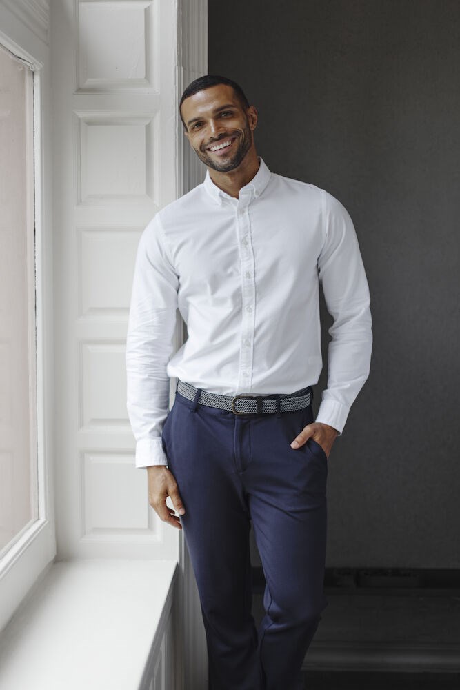 Cutter & Buck - Tofino Pants Men Steel Grey Melange 30/32
